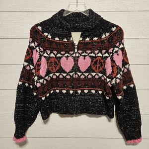 Pilcro crop sweater
